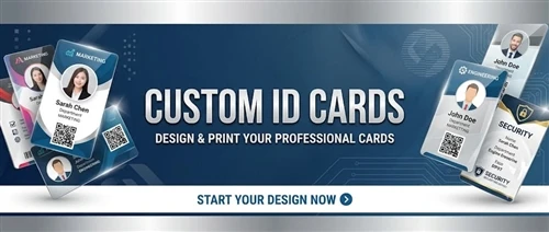 บัตรประจำตัวแบบกำหนดเอง: วัสดุ, RFID และคู่มือการสั่งซื้อจำนวนมาก